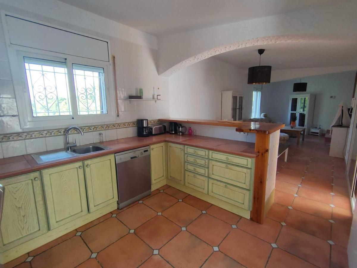 La Villa Romantica Residence De Vacances Les Tres Cales Espagne Luaran gambar