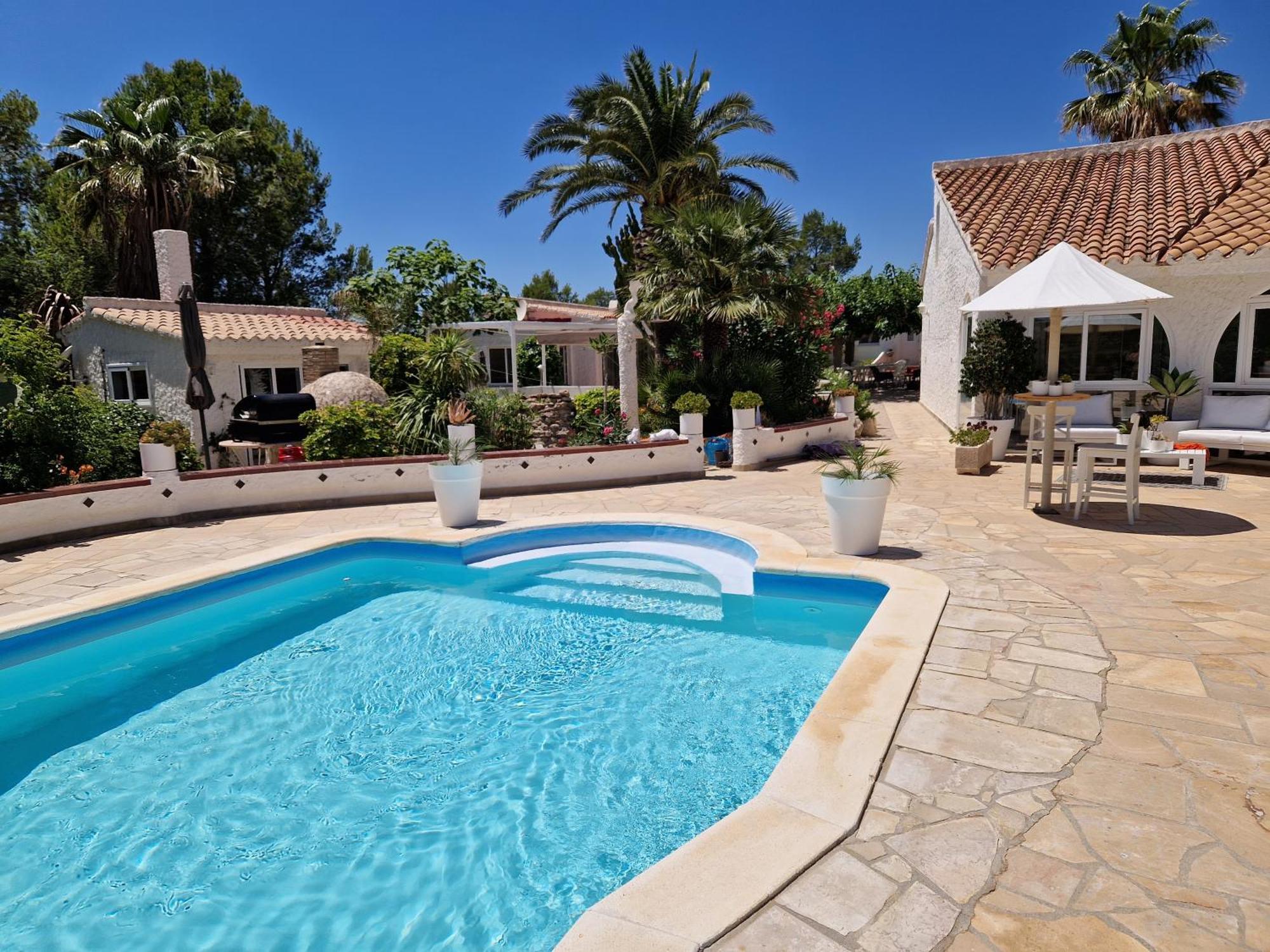 La Villa Romantica Residence De Vacances Les Tres Cales Espagne Luaran gambar