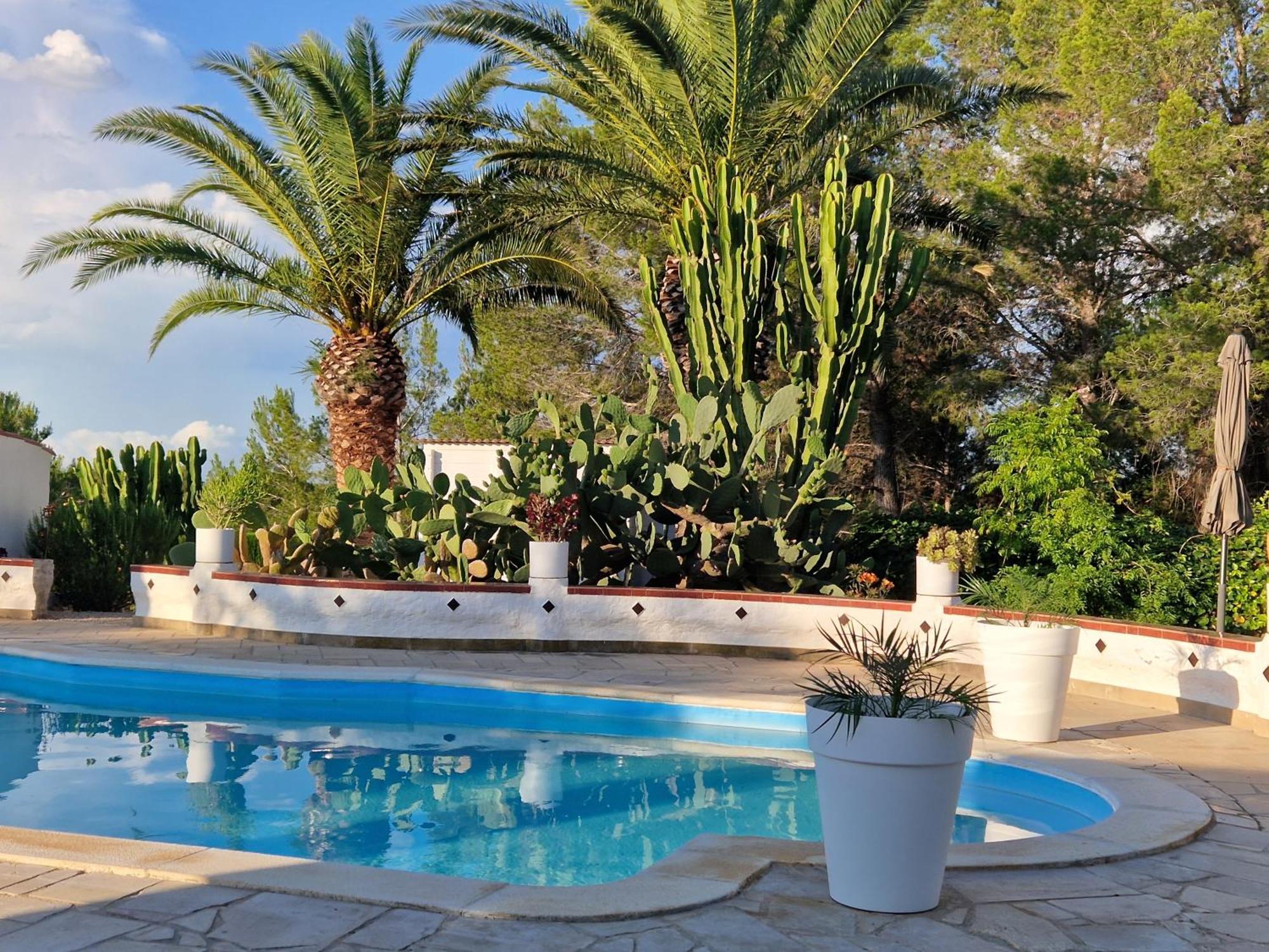 La Villa Romantica Residence De Vacances Les Tres Cales Espagne Luaran gambar